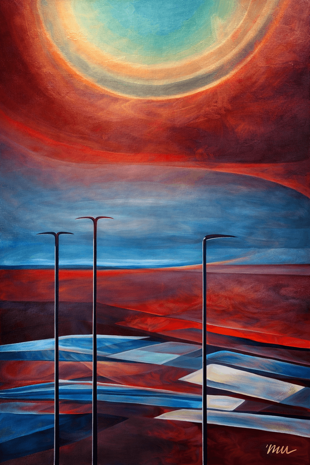 Abstract Expressions series — original pieces by Mateo Vegas